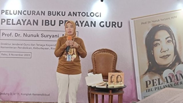 Buku Pelayan Ibu Pelayan Guru Prof Nunuk Suryani, Peluncuran di Jakarta Dibedah di Parepare