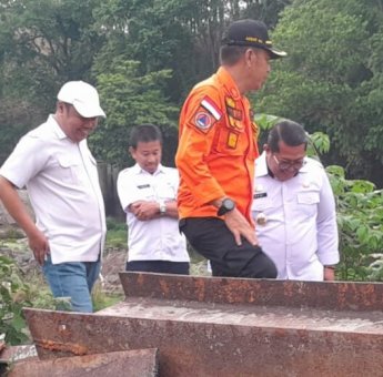 Direktur PAM Tirta Karajae Dampingi Pj Wali Kota Akbar Ali Pantau Bendungan Salo Karajae dan Titik Rawan Banjir