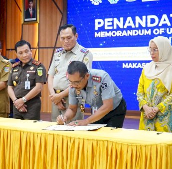 Kanwil Kemenkumham Sulsel bersama Kejaksaan Tinggi Kolaborasi Perkuat Pelayanan Hukum