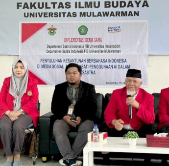 Departemen Sastra Indonesia FIB Unhas Gelar Pengabdian di Samarinda