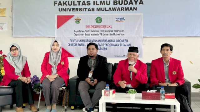 Departemen Sastra Indonesia FIB Unhas Gelar Pengabdian di Samarinda