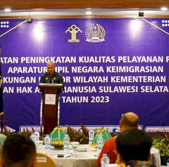 Divisi Keimigrasian Sulsel Dorong ASN Ciptakan Peningkatan Pelayanan Prima
