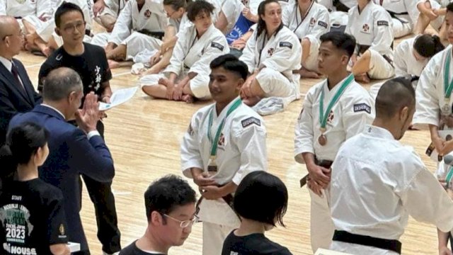 Atlet Kukar berprestasi di World Taikai 2023. (istimewa)