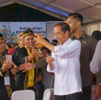 Kukar Pukau Jokowi di Festival Harmony Budaya Nusantara, Sekda: Menyumbangkan Warna Budaya untuk IKN