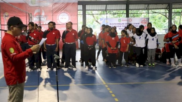 Kegiatan Turnamen Volly Ball Bupati Cup 2023. (Istimewa)