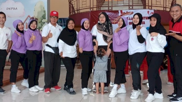 Club YJI Kukar juara umum dalam Lomba Senam Jantung Sehat Kaltim. (Istimewa)