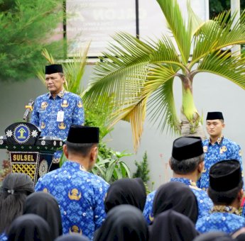 Peringati HUT Korpri, ASN Kanwil Kemenkumham Sulsel Diajak Adaptif Terhadap Kemajuan Teknologi