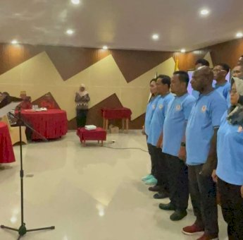 Pengurus Akuatik Provinsi Papua Selatan Dilantik, Panji Cabor Akuatik Siap Berkibar di PON 2024