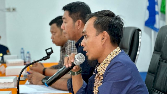 Komisioner Divisi Teknis Penyelenggaraan KPU Kabupaten Soppeng, Haswinardi. (Foto: Istimewa)