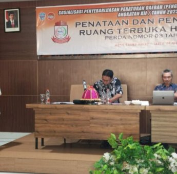 Muchlis Misbah Dorong Revisi Perda RTH dan Penanaman Mangrove