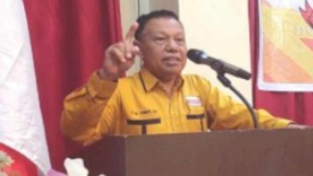 Anggota DPRD Makassar, HM Yunus saat menggelar sosialisasi Perda nomor 1 tahun 2012 tentang Pendidikan Baca Tulis Al-Quran di Hotel Marina, Jalan Andalas, Makassar, Rabu (19/7/2023). (Foto: Istimewa)