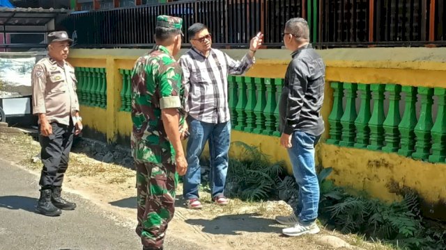 Anggota DPRD Makassar, Andi Pahlevi saat melakukan kunjungan dapil di sekitar Jalan Sunu, Makassar, Sabtu (9/9/2023). (Foto: Istimewa)