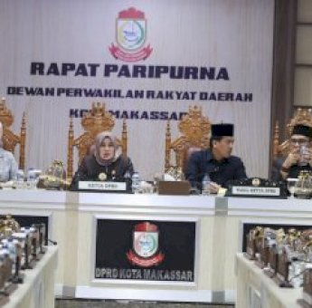 Paripurna DPRD Makassar, Fatmawati Rusdi Paparkan Jawaban Walikota Soal Pajak Daerah-Retribusi dan Perubahan APBD
