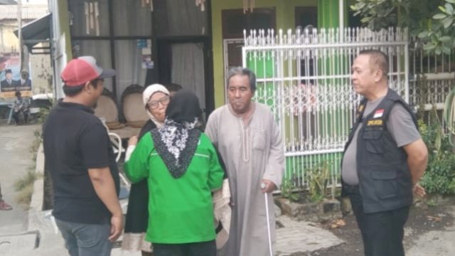 Anggota DPRD Makassar, Hasanuddin Leo saat melakukan kundapil di wilayah Kelurahan Bontoduri, Kecamatan Tamalate, Makassar, Jumat (13/10/2023). (Foto: Istimewa)