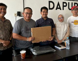 Sambangi Badko HMI Sulselbar, Presidium KAHMI Sulsel Muhammad Fauzi Diskusi Terkait Arah Pengkaderan HMI