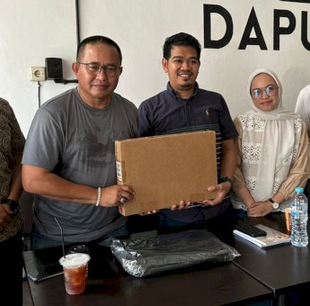 Sambangi Badko HMI Sulselbar, Presidium KAHMI Sulsel Muhammad Fauzi Diskusi Terkait Arah Pengkaderan HMI