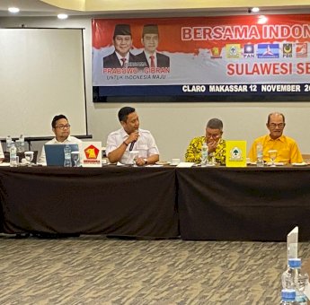 Menunggu Pengesahan TKN, Mayoritas Parpol Pengusung Prabowo-Gibran di Sulsel Dorong AIA Jadi Ketua TKD