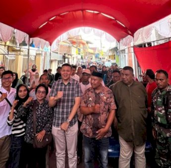 Reses di Kelurahan Layang, Edward Horas Terima Aspirasi Warga Soal Drainase dan Pelatihan UMKM