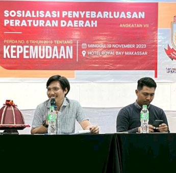 Sosialisasi Perda Kepemudaan Sekretariat DPRD Makassar, Raul Ibnu Munsir Ajak Pemuda Asah Kreativitas