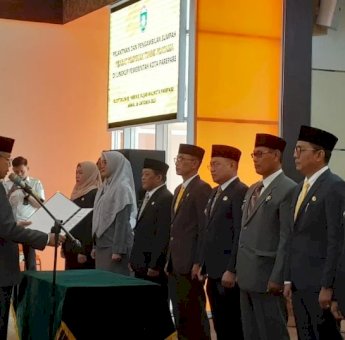 Wali Kota Parepare Resmi Lantik Zulkarnaen Jadi Kepala Bappeda Definitif