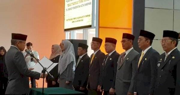 Wali Kota Parepare Resmi Lantik Zulkarnaen Jadi Kepala Bappeda Definitif