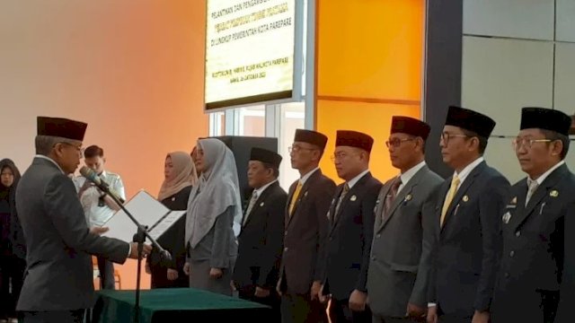 Wali Kota Parepare Resmi Lantik Zulkarnaen Jadi Kepala Bappeda Definitif