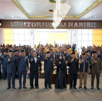 Wali Kota Taufan Pawe Hadiri Pelatihan 200 Pengurus Karang Taruna Parepare