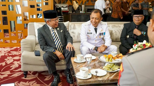 Hadiri Pelantikan PJ Wali Kota Parepare Ali Akbar, Taufan Pawe : Beliau Birokrat Tulen