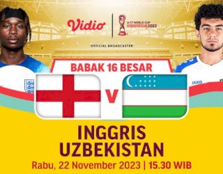 Piala Dunia U-17: Dahsyat! Uzbekistan Singkirkan Inggris