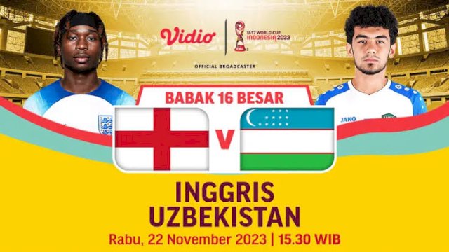 Piala Dunia U-17: Dahsyat! Uzbekistan Singkirkan Inggris
