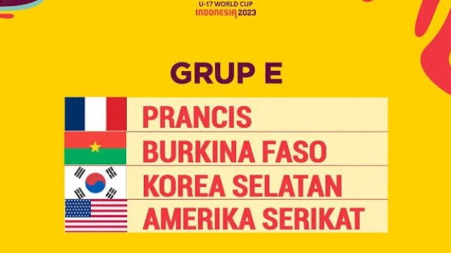 Piala Dunia U-17: Prancis Puncaki Grup E