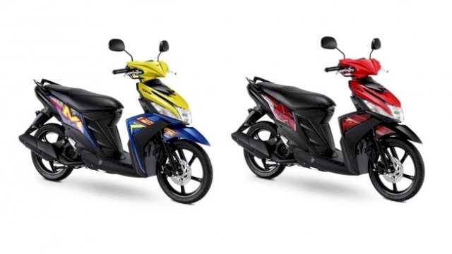 Yamaha Mio M3 125 hadir dengan warna dan desain baru yang lebih sporty. (Foto: Istimewa)