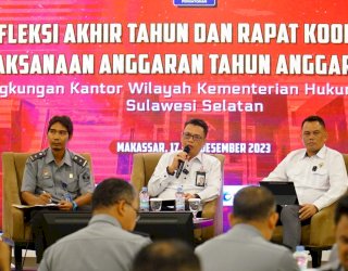 Ombudsman dan BPK Jadi Pembicara di Refleksi Akhir Tahun Kemenkumham Sulsel