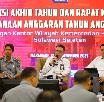 Ombudsman dan BPK Jadi Pembicara di Refleksi Akhir Tahun Kemenkumham Sulsel