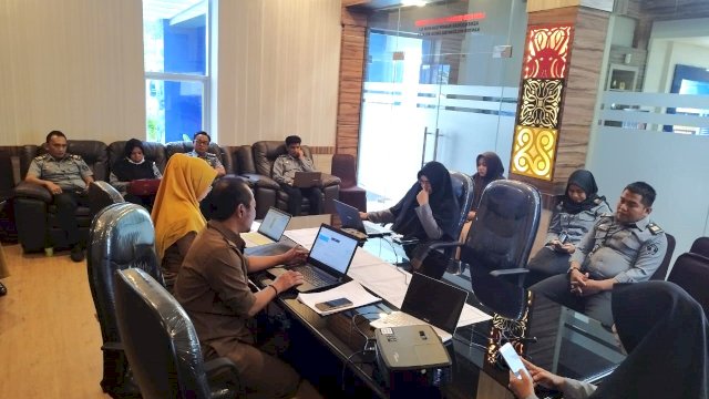 Kanwil Kemenkumham Sulsel mencatat periode 11 hingga 15 Desember 2023 telah melakukan harmonisasi terhadap 22 produk hukum daerah. (Dok. Humas Kanwil Kemenkumham Sulsel)