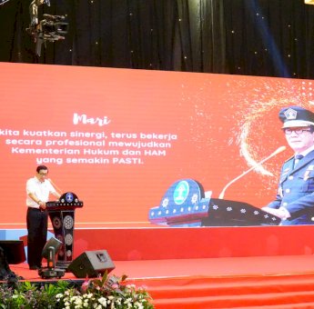 Kanwil Kemenkumham Sulsel Ikut Pembukaan Rapat Pengendalian Kinerja