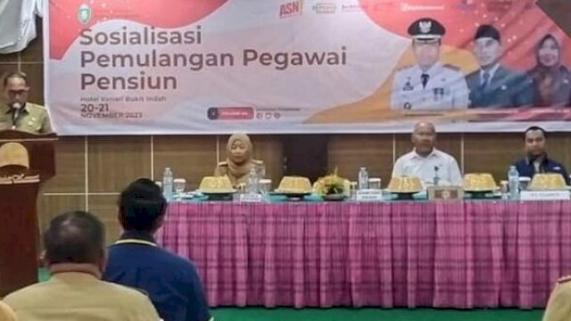 Pemkot Parepare Sosialisasikan Pemulangan Pegawai Pensiun