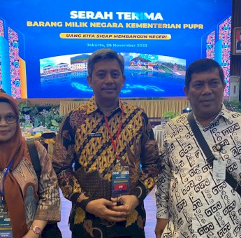 Pemprov Sulsel Terima 3 Aset BMN dari Kementerian PUPR