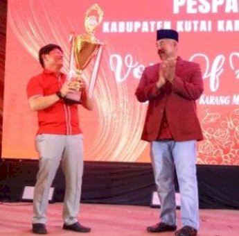 Gereja Pantekosta Juara di Pasparawi II Kukar 2023