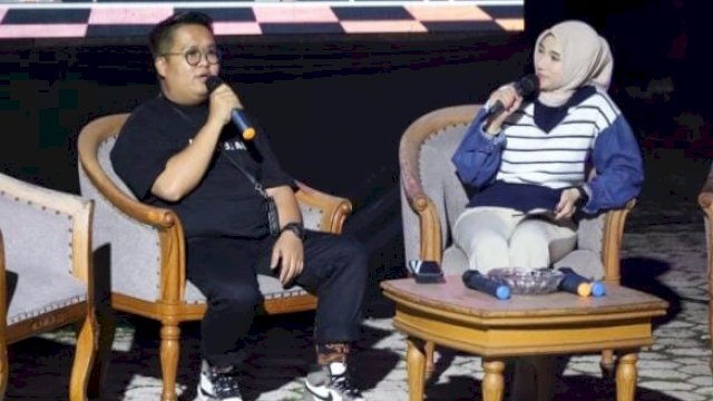 Wakil Bupati Kukar Rendi Solihin, saat menghadiri launching buku di Hotel grand ELTY Tenggarong. (Foto: Budi Kurniawan / Republiknews.co.id)