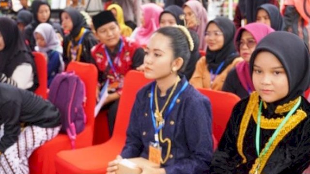 Meriahnya Festival Tuna Bahasa Ibu (FTBI) Kukar 2023. (Foto: Budi Kurniawan / Republiknews.co.id)