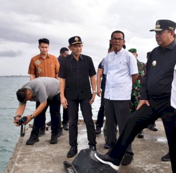 Pj Gubernur Bahtiar Tinjau Stasiun Pasang Surut Air Laut Pendeteksi Dini Tsunami