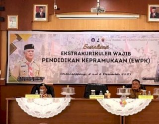 Orientasi Ekstrakurikuler Kepramukaan, Ketua DPRD Soppeng: Semoga Memberi Kontribusi Nyata ke Masyarakat
