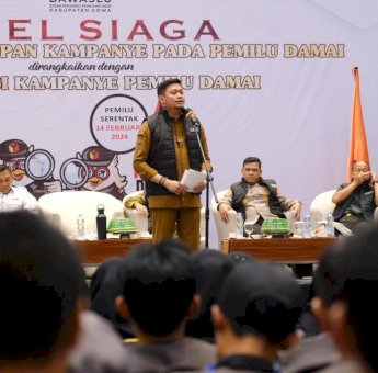 Bupati Gowa Minta Bawaslu Minimalisir Pelanggaran Saat Masa Kampanye