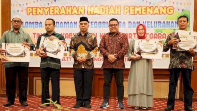 Pemberian Apresiasi kepada RT terbaik di Lingkup Pemerintah Kabupaten Kutai Kartanegara. (Istimewa)