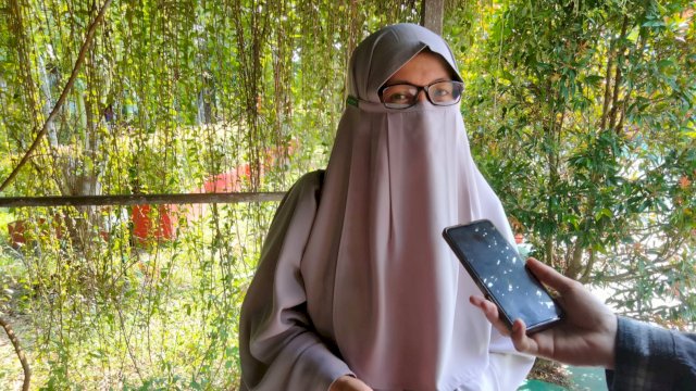 Sub Koordinator peningkatan gizi keluarga Dinkes Kukar Serianti. (Foto: Budi Kurniawan)