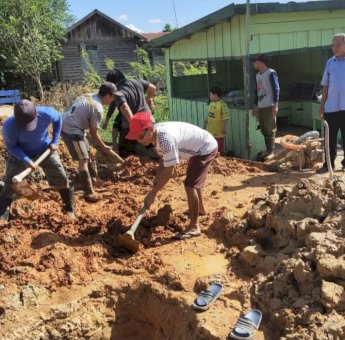 Desa Sebulu Modern Jadikan Gotong Royong Sebagai Tradisi