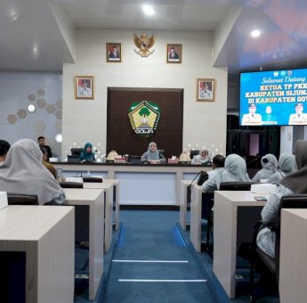 PKK Sijunjung Studi Tiru Pengelolaan Posyandu di Gowa