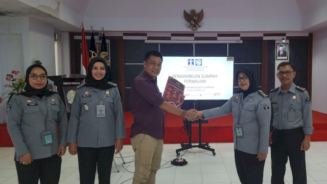 Tim Kurator Keperdataan BHP Makassar telah melaksanakan layanan perwalian atas anak di bawah umur, di tiga tempat berbeda, kemarin. (Dok. Humas Kanwil Kemenkumham Sulsel)