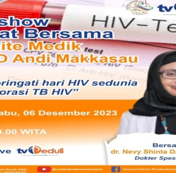 Dokter Spesialis Paru RS Andi Makkasau Parepare Berbagi Wawasan Kesehatan dalam Talkshow TV Peduli
